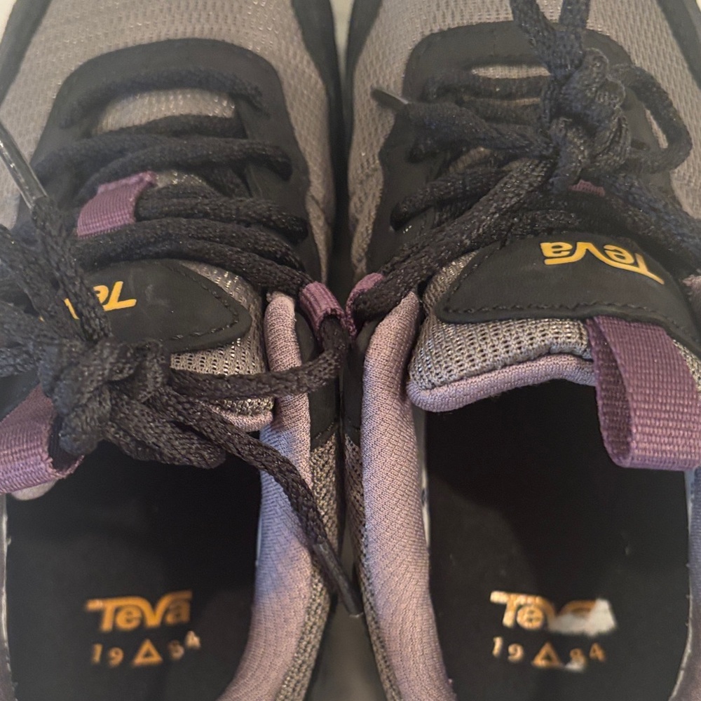 Teva Women's Black and Gray Athletic Shoes - Picture 5 of 7